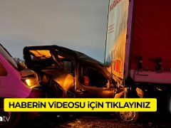 Anadolu Otoyolunda 16 araçlık zincirleme kaza