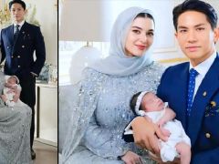 Biberonla süt içerken tanışmışlardı: Artık bebeklerini büyütüyorlar… Keyifli ailenin birinci bayram pozu