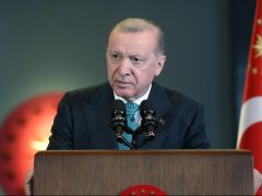 Cumhurbaşkanı Erdoğan iftar programında konuşuyor