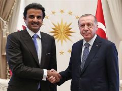 Cumhurbaşkanı Erdoğan, Katar Emiri Al Sani ile telefonda görüştü