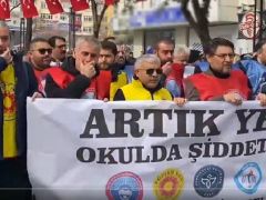 Eğitimciler iş bıraktı… “Şiddete yasal düzenleme yapılsın”