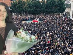 Görev yaptığı okulda öldürülen Fatma Nur öğretmene gözyaşlarıyla veda