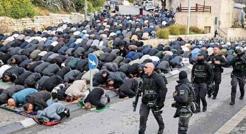 İsrail polisi müdahale etti… Mescid-i Aksa’da birinci kere bayram namazı kılınamadı