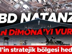 İsrail’in stratejik bölgesi amaçta… ABD Natanz’ı İran Dimona’yı vurdu
