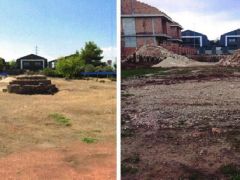 Roma dönemine ait sarnıç yok edildi!