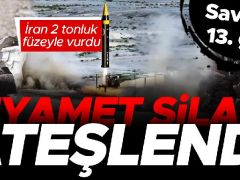 Savaşta 13. gün: İran 2 tonluk füzeyle vurdu: Kıyamet silahı ateşlendi
