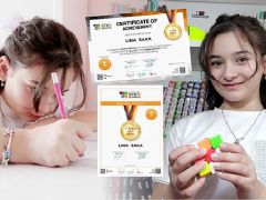 Trabzonlu Lina matematikte dünya birincisi