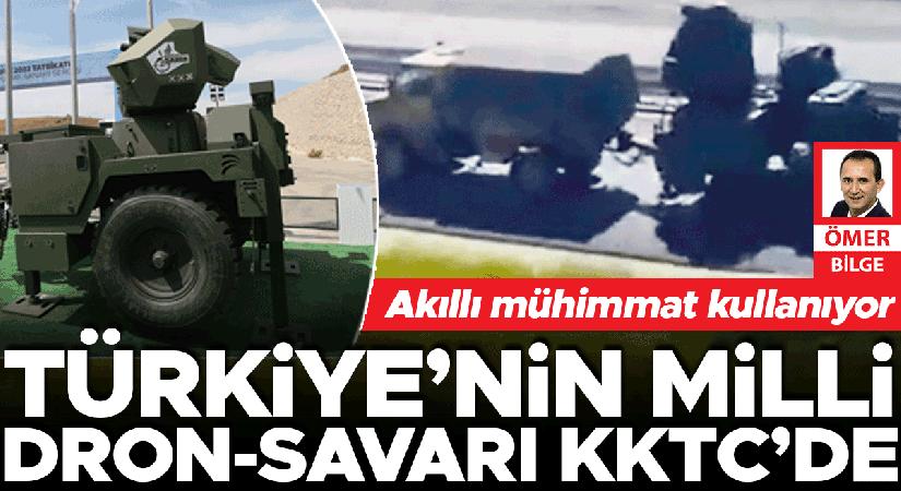 Türkiye’nin ulusal dron savarı KKTC’de