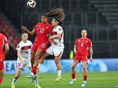 A Ulusal Bayan Futbol Ekibi, İsviçre’ye mağlup!