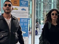 Atina dönüşü görüntülendiler… ‘Biz kardeşiz ne aşkı’