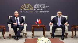 Bakan Fidan, Rus mevkidaşı Lavrov ile görüştü