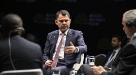 Bakan Kurum, BM İklim Değişikliği Çerçeve Mukavelesi İcra Sekreteri Stiell ile görüştü