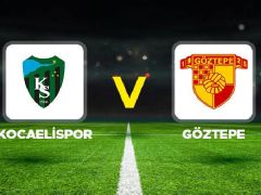 Canlı anlatım: Kocaelispor – Göztepe maçı