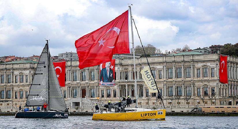 Cumhurbaşkanlığı 7. Milletlerarası Yat Yarışları başladı! Boğaz’da 23 Nisan coşkusu