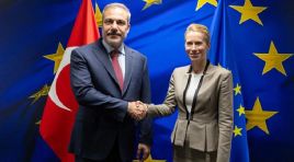 Dışişleri Bakanı Hakan Fidan AB Yüksek Temsilcisi Kallas ile görüştü