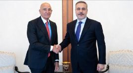 Dışişleri Bakanı Hakan Fidan, ABD Büyükelçisi Barrack ile görüştü