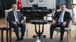 Dışişleri Bakanı Hakan Fidan, Ticaret Bakanı Ömer Bolat ile görüştü