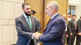 Dışişleri Bakanı Hakan Fidan Zelenski ve Şara buluştu… Şam’da 3’lü tepe