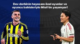 Fenerbahçe – Beşiktaş derbisinin heyecanı özel oyunlar ve oyuncu bahisleriyle Misli’de yaşanıyor!