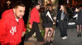 Flaşlar patlayınca panik yaptı