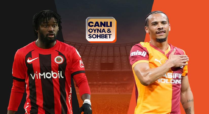 Galatasaray, Gençlerbirliği’ne konuk oluyor! Maçın heyecanı Misli’de