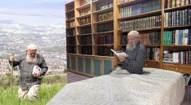 Her şey 59 yıl önce bir dergiyle başladı. Evinin bir bölümünü kütüphaneye dönüştürdü