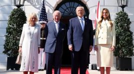 İngiltere Kralı Charles ve eşi Kraliçe Camilla ABD’de