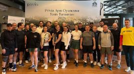 Kemer Country Club’da tenis heyecanı