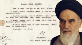 MİT, Humeyni’nin Türkiye’de yaşadığı belgeyi paylaştı. “Çok gizli” notuyla gönderilmiş