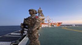 MSB’den Çağrı Bey paylaşımı. “Sondaj gemilerimize tam koruma sağlanıyor”