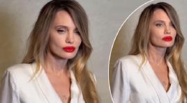 Onun yüzünden toplumsal medya birbirine girdi: Bu Angelina Jolie değil, yerine geçen diğer biri!