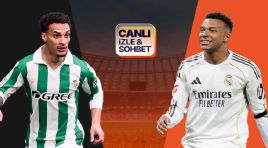 Real Madrid, Betis deplasmanında! Maçın heyecanı canlı sohbet ile Misli’de