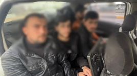 Taksiyle göçmen kaçıran sürücüleri polis yakaladı: 334 bin TL ceza kesildi