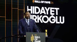 TBF Başkanı Hidayet Türkoğlu, FIBA Hall of Fame 2026 mükafatını aldı!