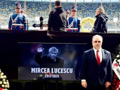 TFF Yönetim Kurulu Üyesi Aküzüm, Lucescu’nun cenaze ve anma merasimlerine katıldı!