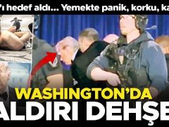 Trump’a Washington’da taarruz teşebbüsü… Muhabirler yemeğinde panik, dehşet, karışıklık