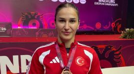 Ulusal güreşçi Buse Tosun Çavuşoğlu bronz madalya kazandı!