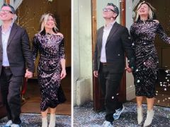 Ünlü çift 30 yıldır nişanlıydı: Sonunda evlendiler!