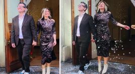 Ünlü çift 30 yıldır nişanlıydı: Sonunda evlendiler!