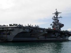 ‘USS George H.W. Bush Afrika etrafından dolaştı’ savı
