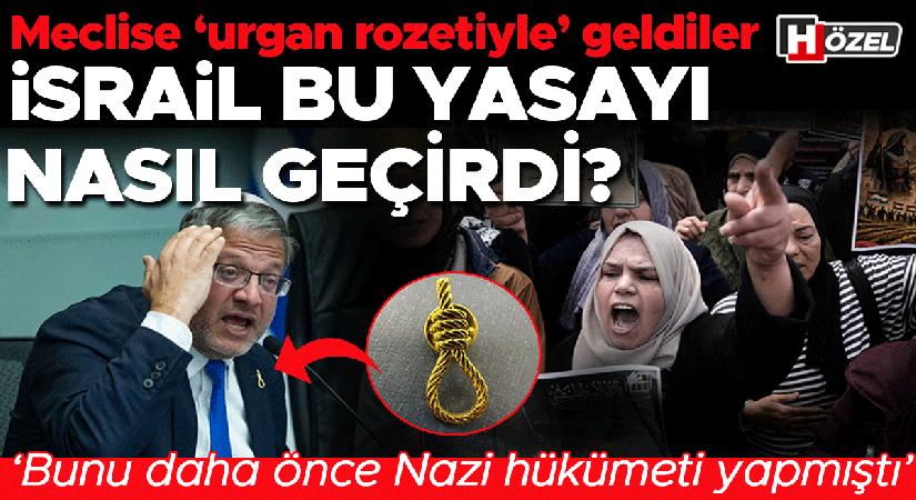 Yakalarında “urgan rozetiyle” meclise geldiler: İsrail, Filistinlileri hedefleyen maddeyi nasıl meclisten geçirdi?