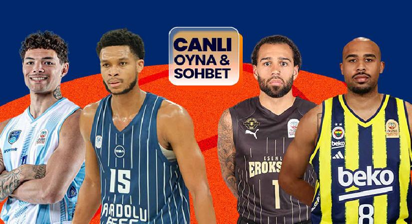Basketbol Harika Ligi’nde play-off çeyrek final zamanı! İki maçın heyecanı canlı sohbet ile Misli’de