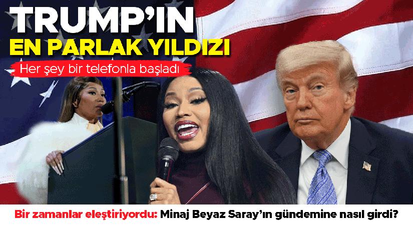 Bir telefonla başladı: Nicki Minaj artık Trump’ın en parlak destekçisi