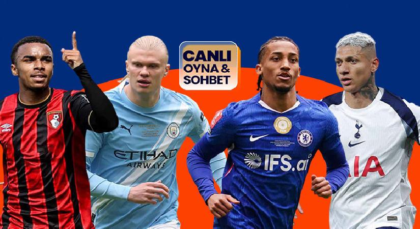 Chelsea Tottenham ile, Manchester City Bournemouth ile karşılaşacak! Maçların heyecanı canlı sohbet ile Misli’de