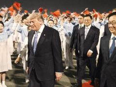 Dünyanın gözü Pekin’de… ABD Başkanı Trump, Çin’de