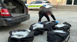 Edirne’de 90 kilo uyuşturucu ele geçirildi