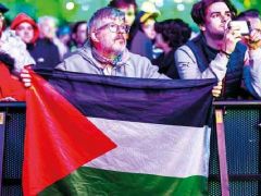 Eurovision’da İsrail protestosu: Soykırımı durdurun