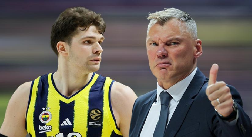 Fenerbahçe Beko’nun yıldızı Tarık Biberovic’ten Jasikevicius sözleri: ‘Antrenmanlara gelmeden evvel 10 kahve içmiş üzere oluyor!’
