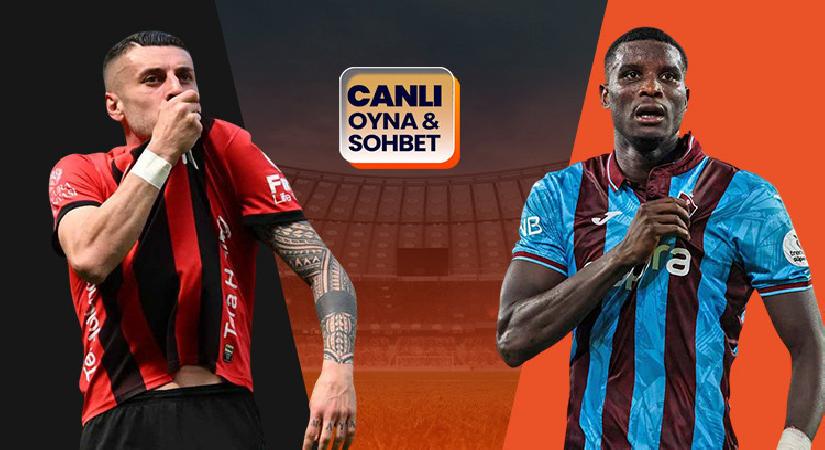 Gençlerbirliği, kupa yarı finalinde Trabzonspor’u ağırlıyor! Maçın heyecanı canlı sohbet ile Misli’de