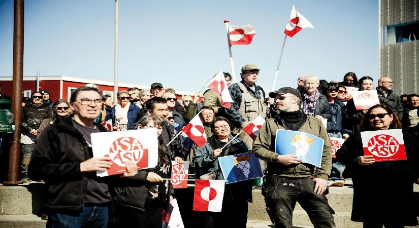 Grönland’da ABD’ye konsolosluk protestosu